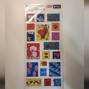 BT21 Sticker Sheet NWT *FREE with any other BT21 purchase*